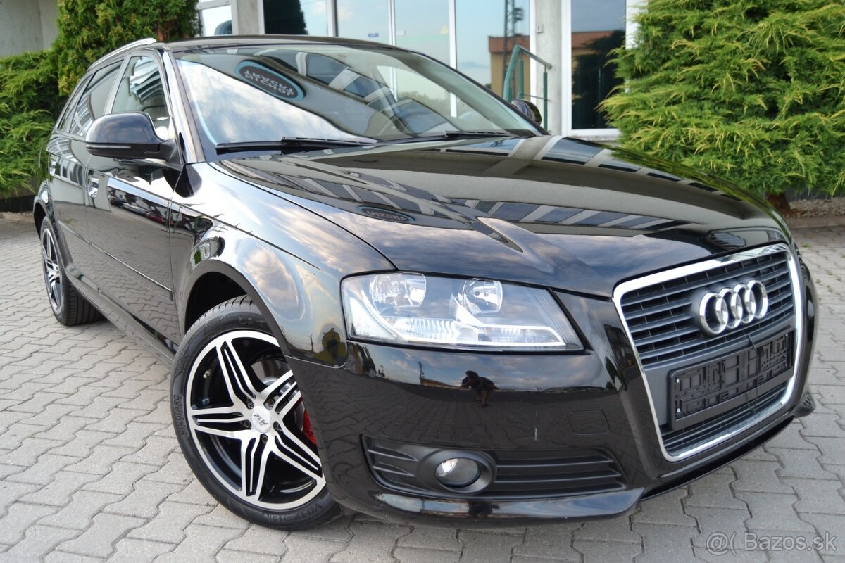 AUDI A3 1.6 BENZÍN, 75 kW, R.V.: 2009, ELEKTRÓNY R17