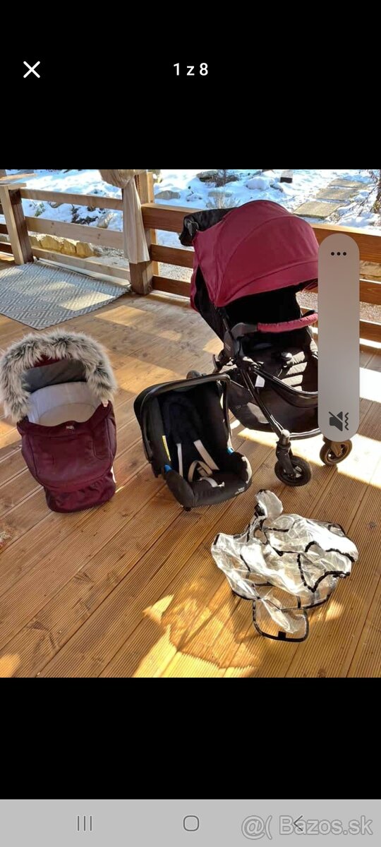 3-kombinácia Britax Romer B-Motion 4 plus