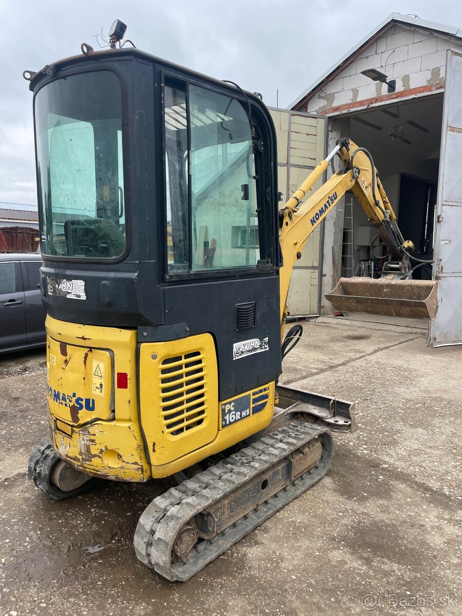 Minibager Komatsu Pc16r