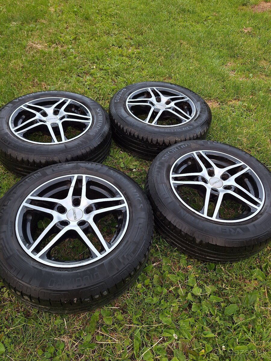 Elektróny 5x110 r15, pneu 195/65 r15