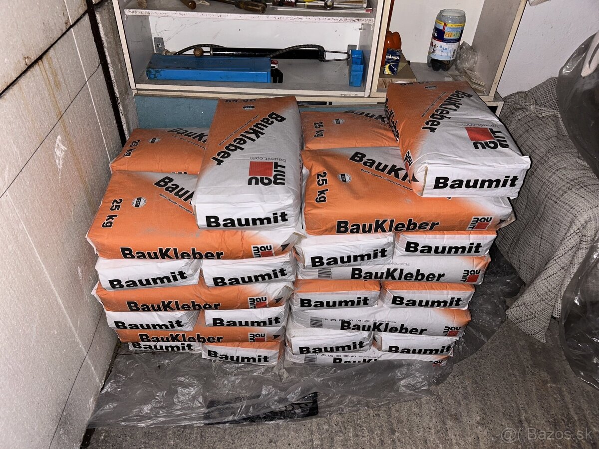 Predám stavebný material značky Baumit a Knauf