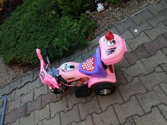 Eklektická detská motorka