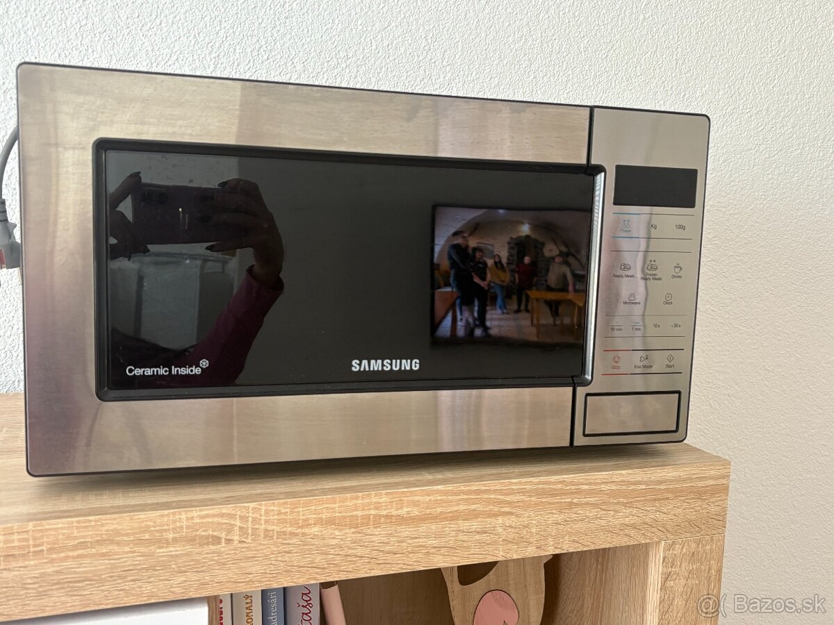 Štýlová Mikrovlnná Rúra Samsung ME83M/XEO (Nerez)