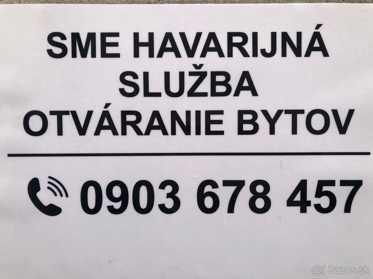 NON STOP zámočník,otváranie dverí a áut.