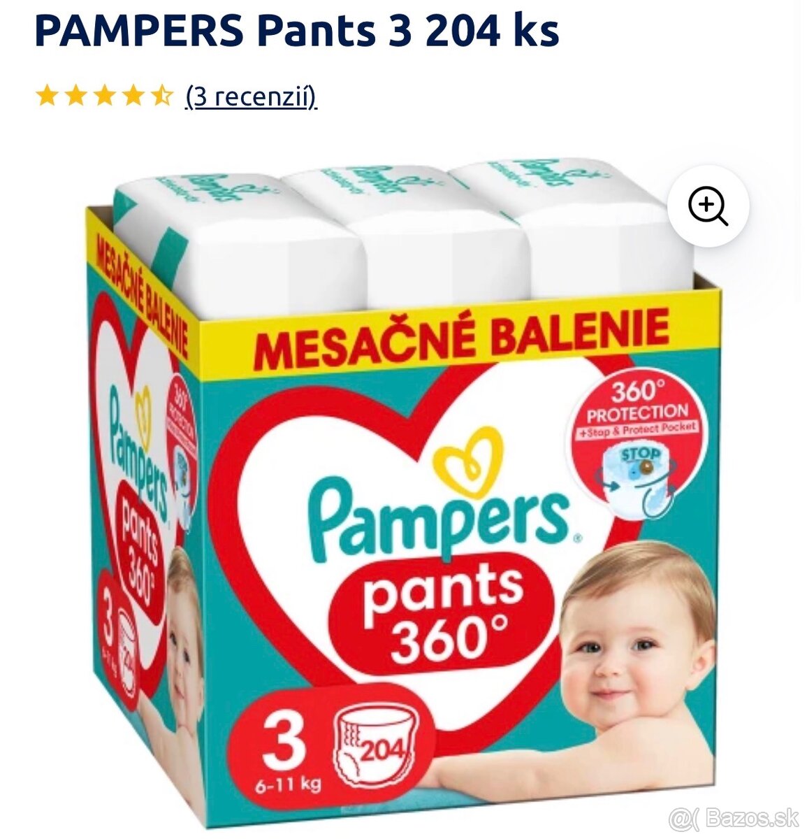 Pampers Pants 3