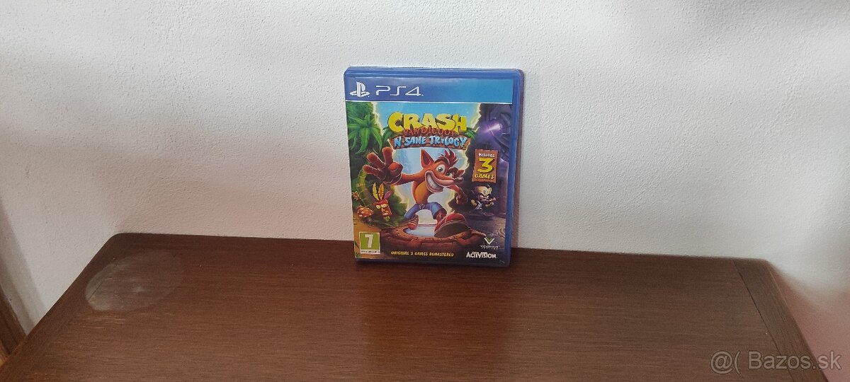 Crash Bandicoot N'sane Trilogy-ps4