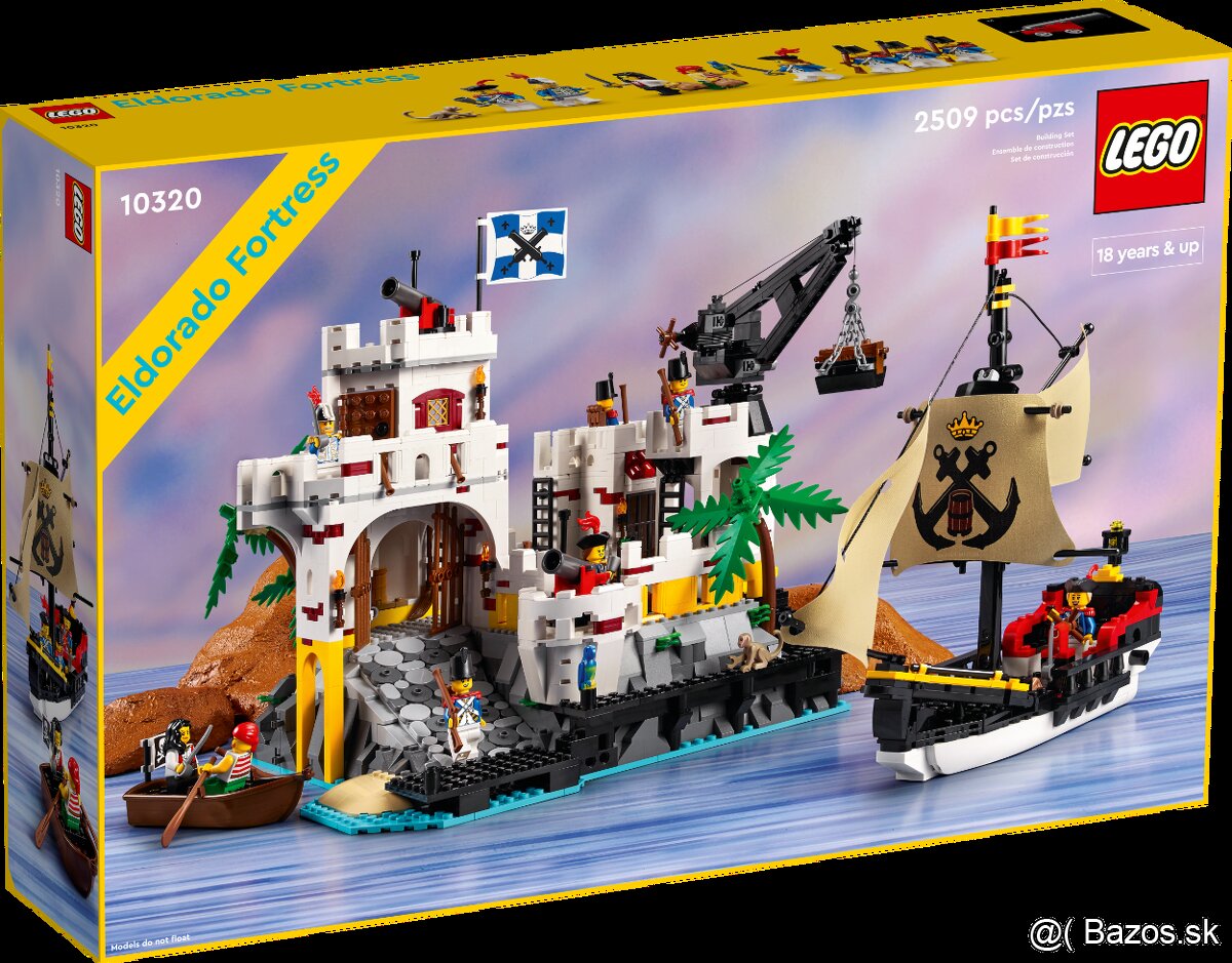LEGO Pirates: 10320 Eldorado Fortress / Pevnosť Eldorado