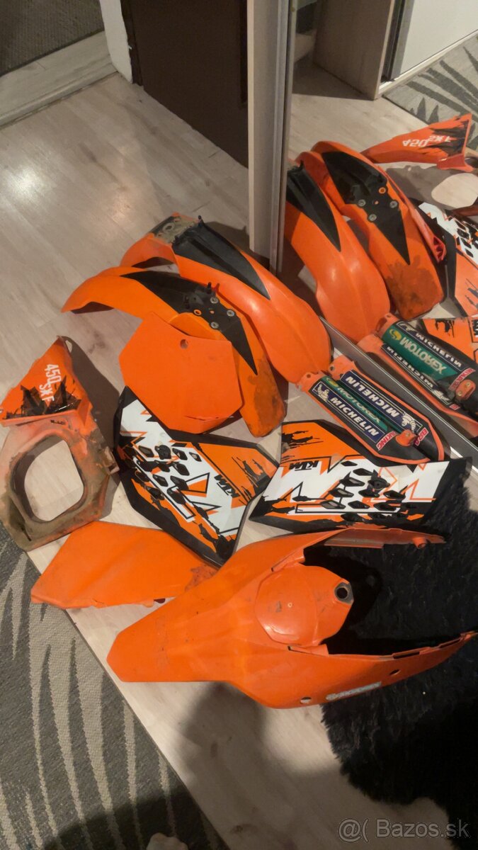 Plasty ktm sxf 2008