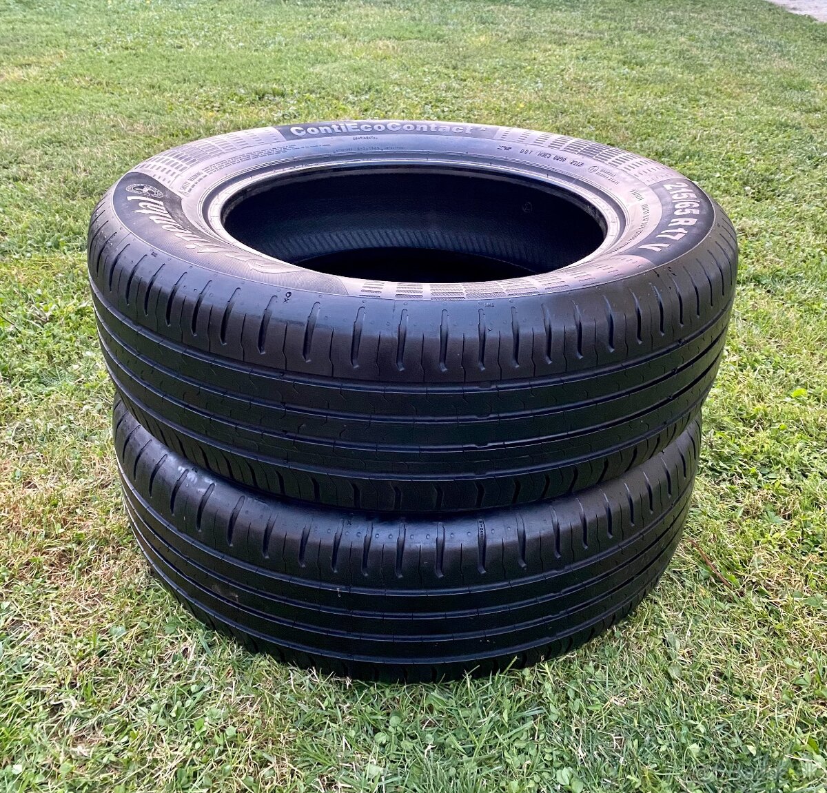 215/65 r17 letné Continental 99V 2 kusy