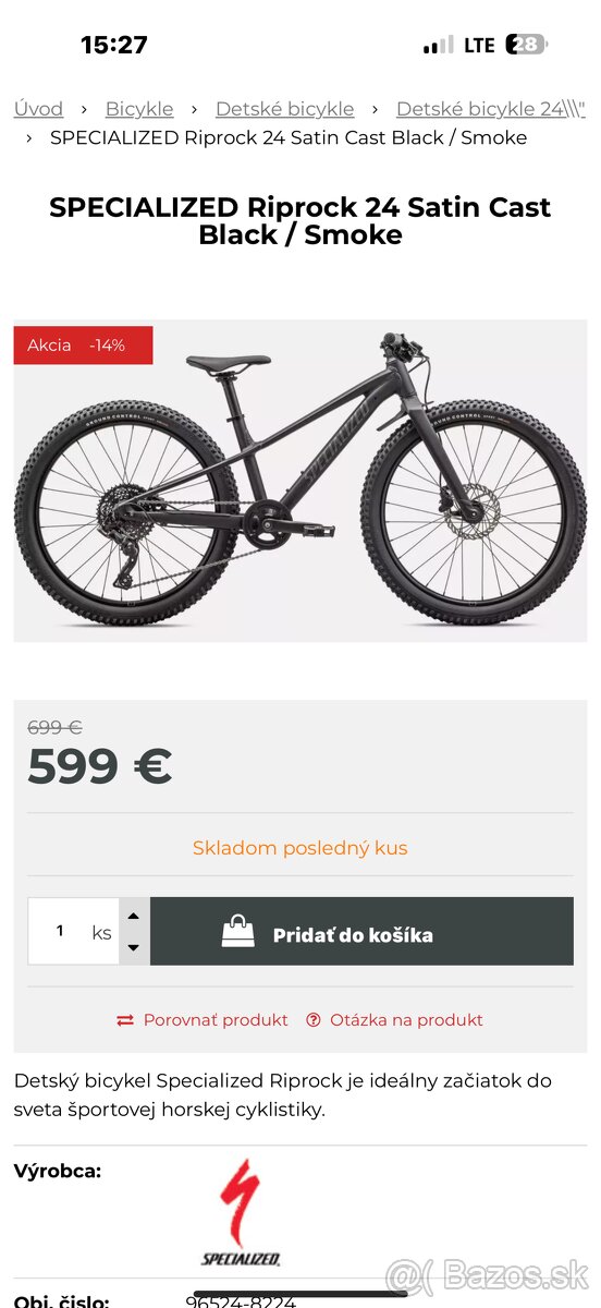Specialized riprock 24