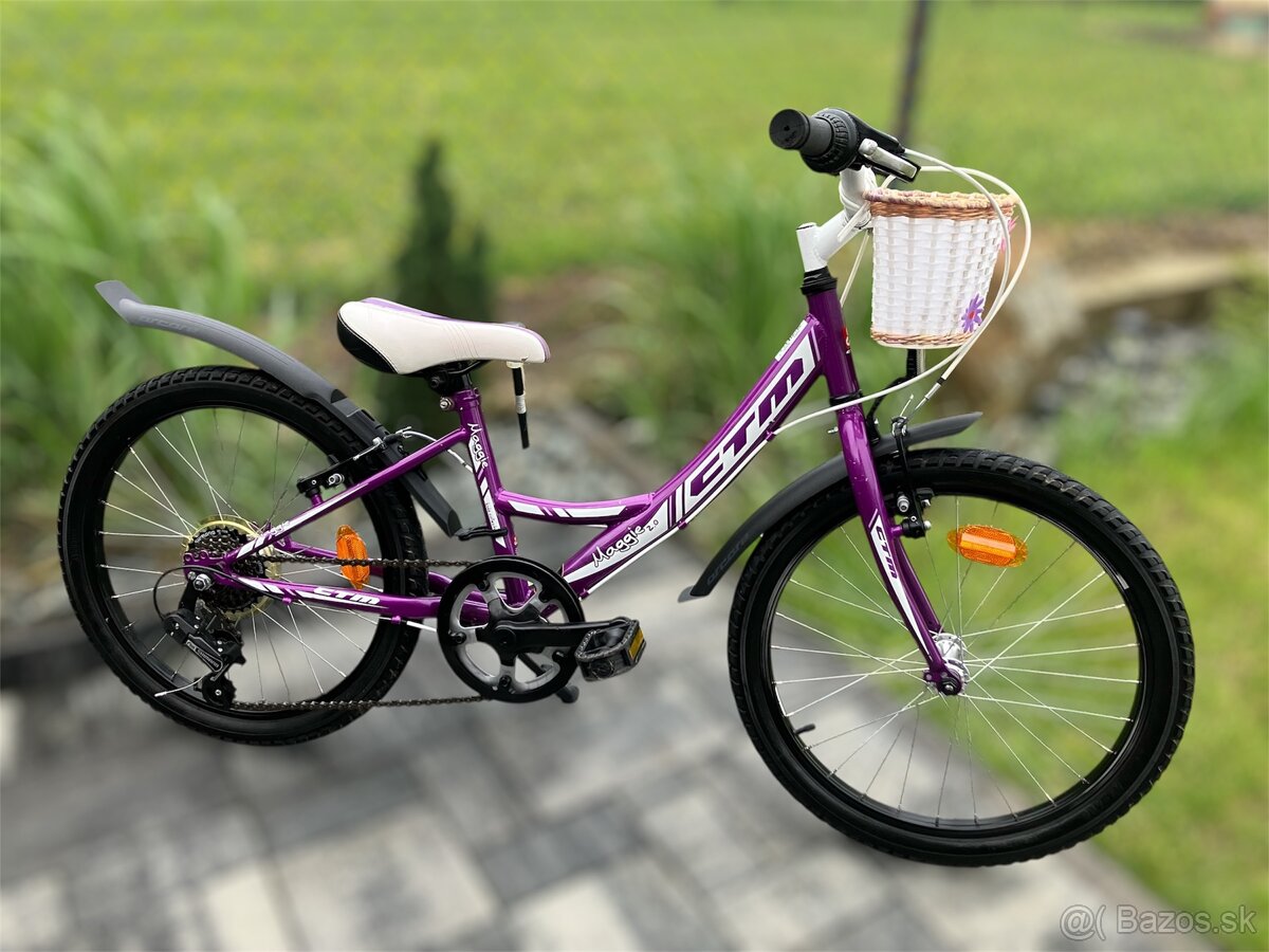 CTM Maggie 2.0 – dievčenský bicykel 20” – výborný stav