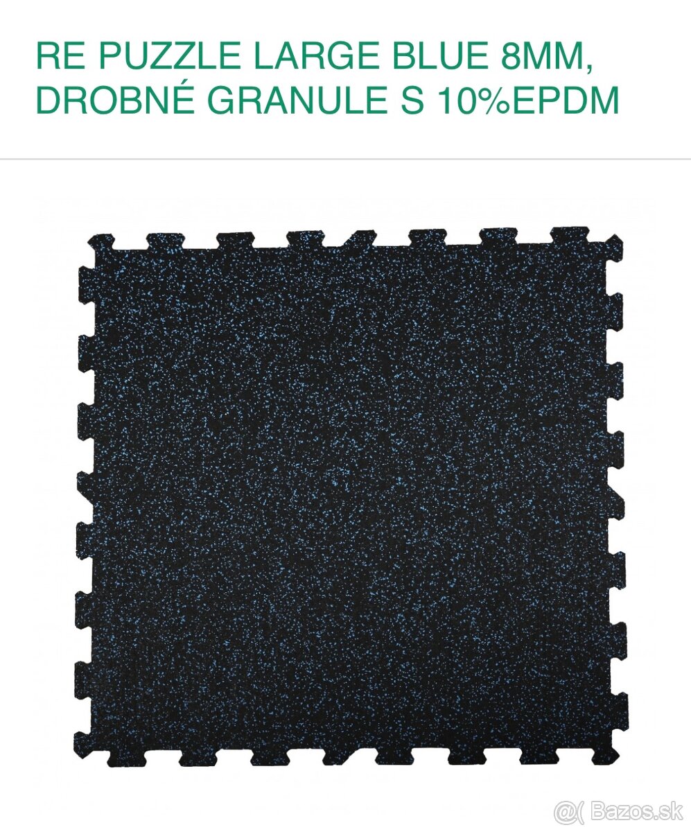 Predam 8 mm puzzle granulat podlaha