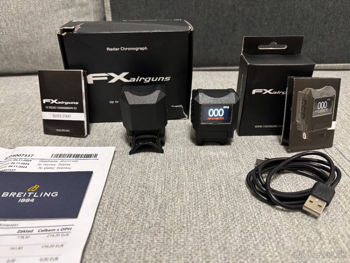 FX Chrono Pocket V2+ Display