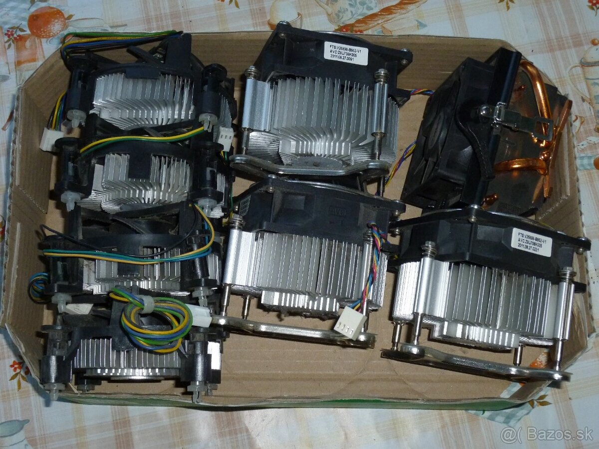 Predám chladiče na socket 775 a AM2/AM3