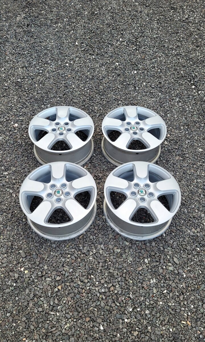 Elektróny 5x112 R17 Škoda Scout
