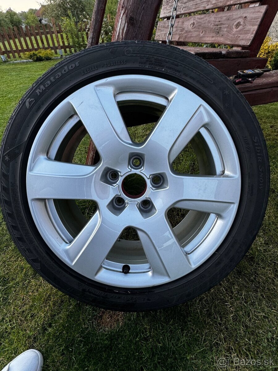 Predám originálnu sadu diskov AUDI 225/45 R17