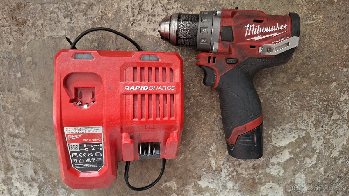 Milwaukee m12 fdd