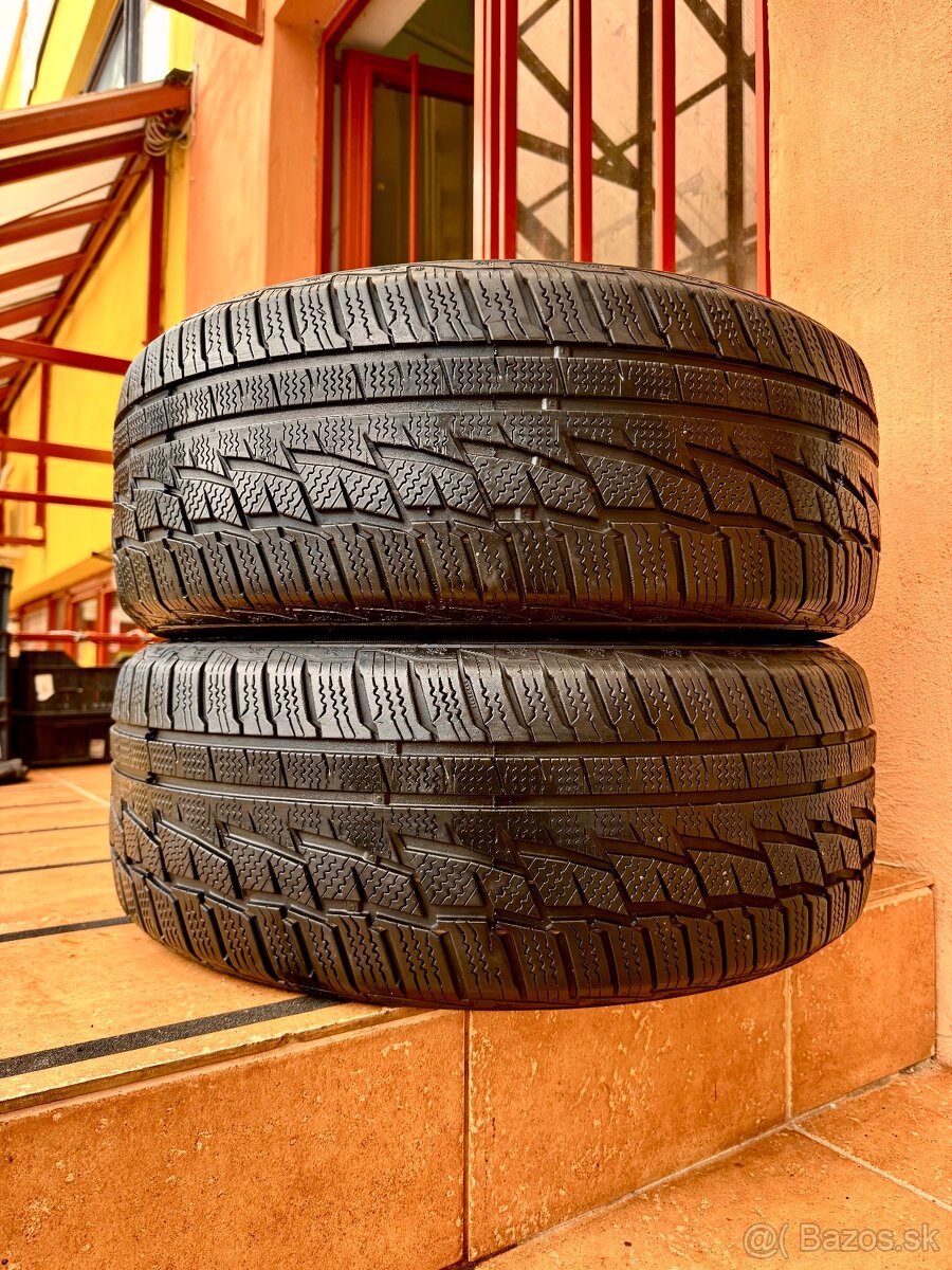 225/55 R17 Zimné pneumatiky – 2 kusy