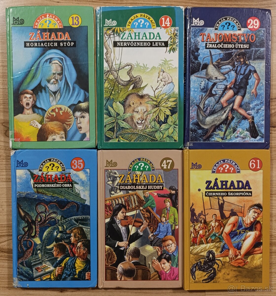 Traja pátrači - 13, 14, 29, 35, 47, 61