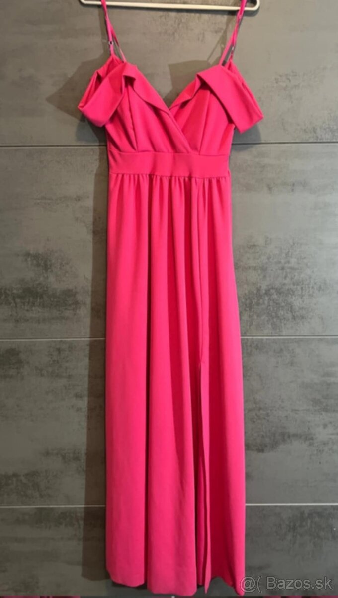 Predám šaty s rozparkom spolu aj s lodičkami