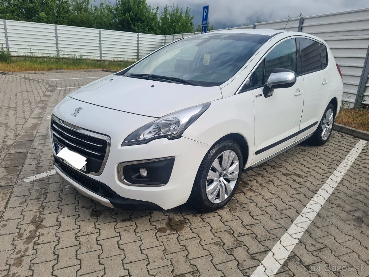 Peugeot 3008 Facelift 2016 1,2 puretech  benzín aj výmena