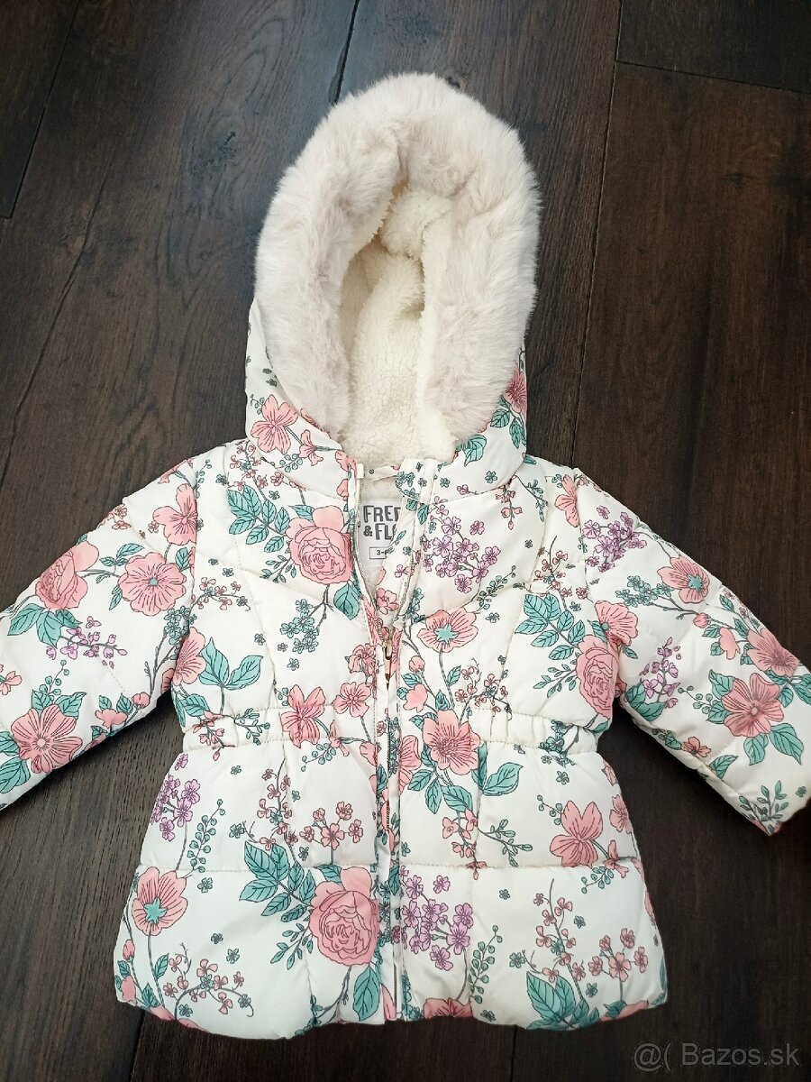 Detská zimná bundička 3-6 mes.