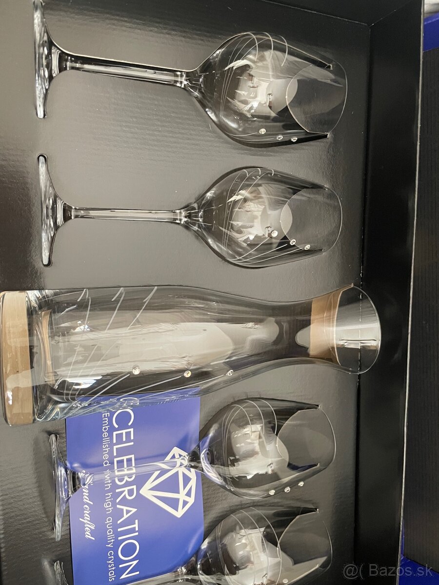 Kryštalové poháre