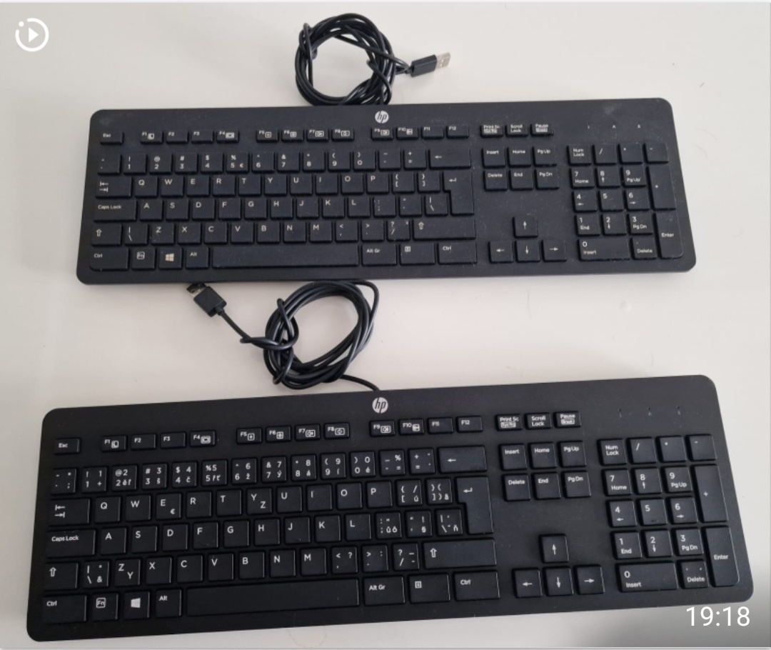 HP klávesnica