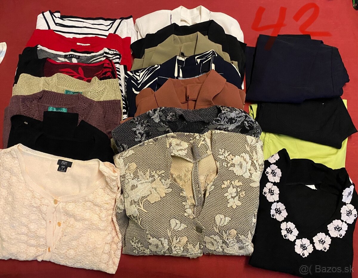 Balík oblecenie 42-44- 19ks