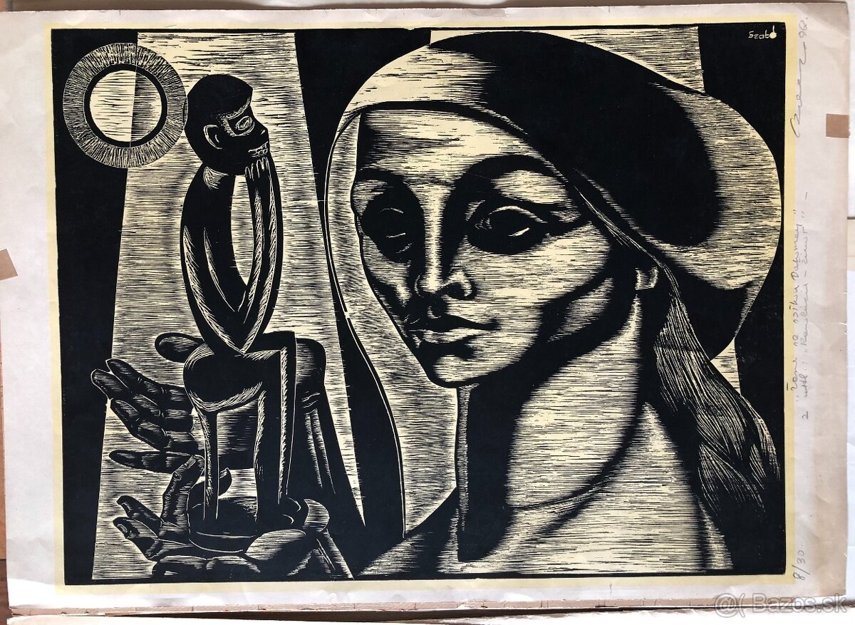 NA PREDAJ-Žena so soškou z Dohomey