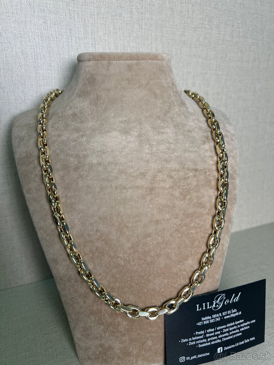 zlata retiazka 14k 25.27g NOVÁ PUNCOVANÁ