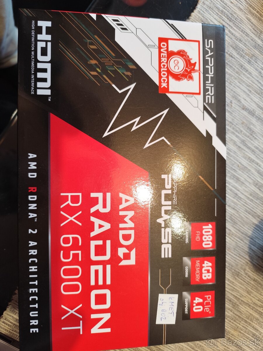 AMD radeon RX 6500 XT