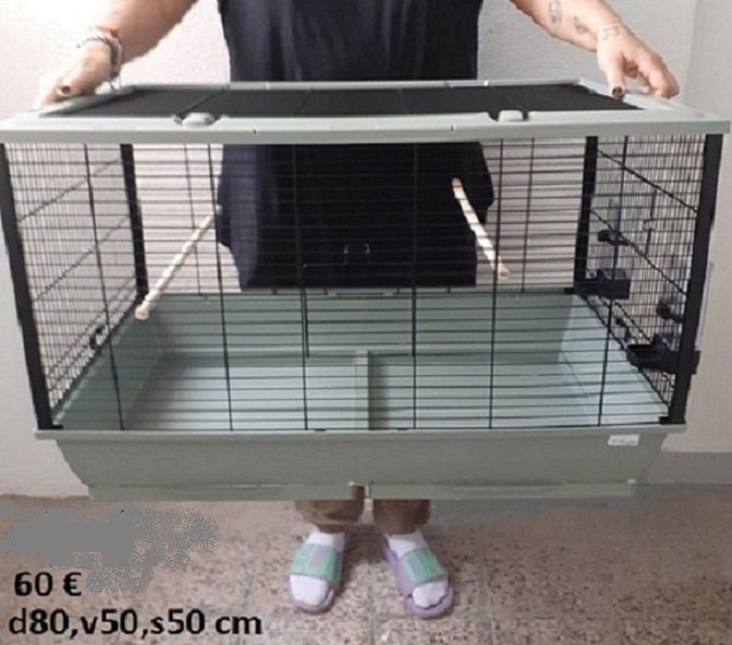 Klietka pre vtáky aj pre hlodavce 80 cm