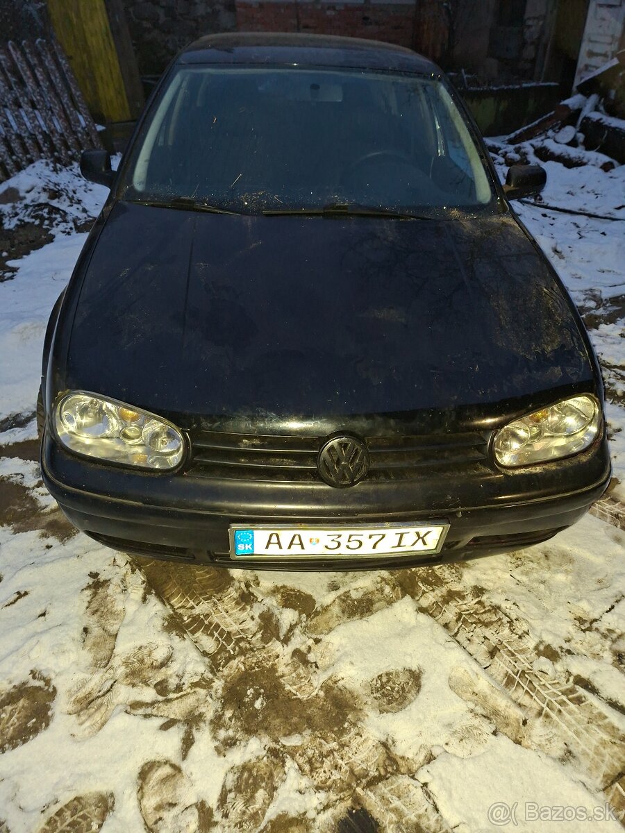 Predam golf4 na súčiastky z priepsom