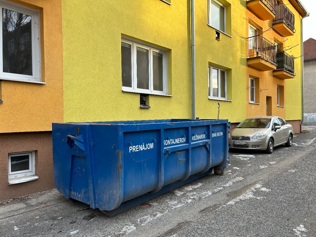 Prenájom kontajnerov odvoz odpadu Kezmarok-Poprad