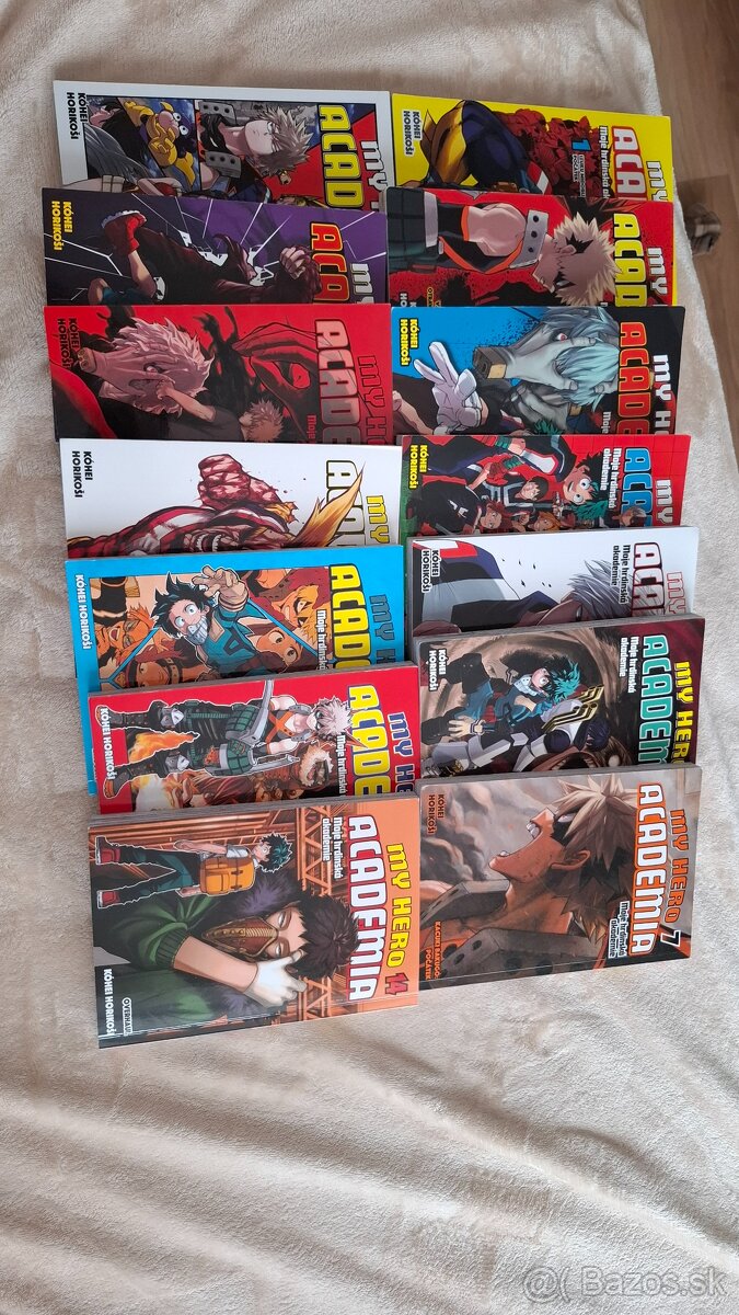 My hero academia manga-cz (1-6)