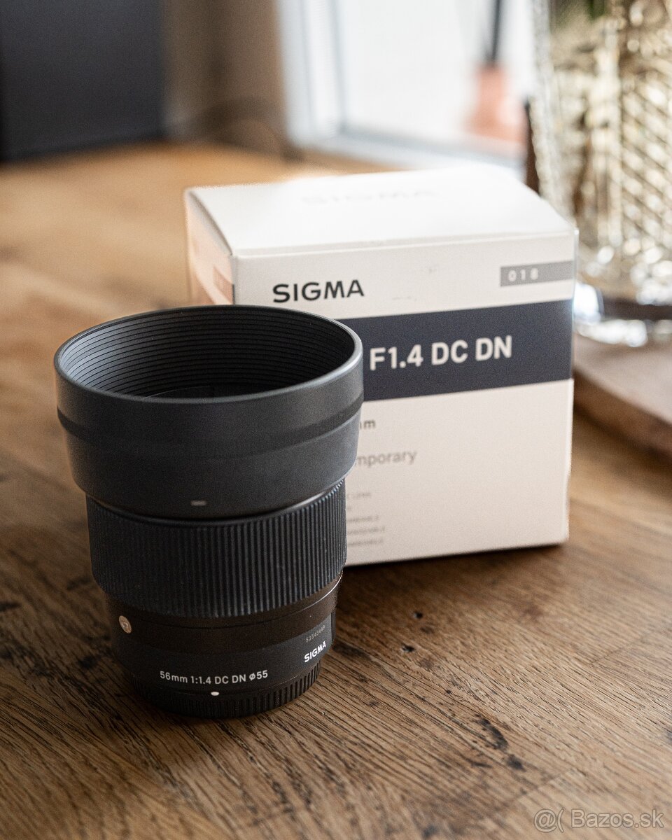 Sigma 56mm 1.4 micro 4/3