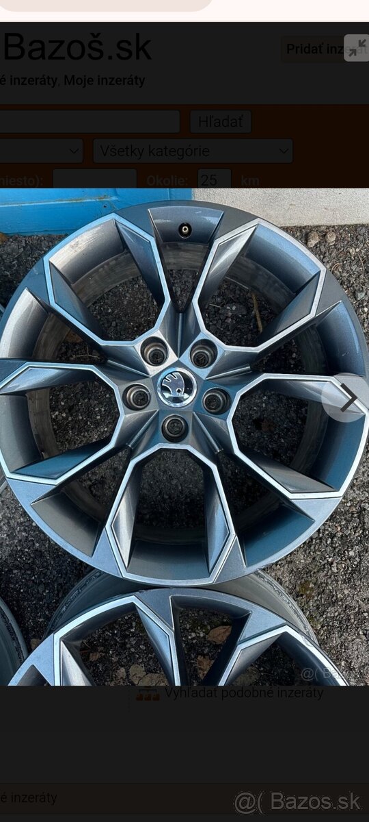 Kúpim elektrón Škoda RS 4 r19