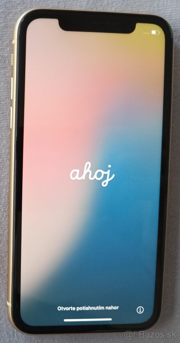 iPhone XR 64GB zlato žltý