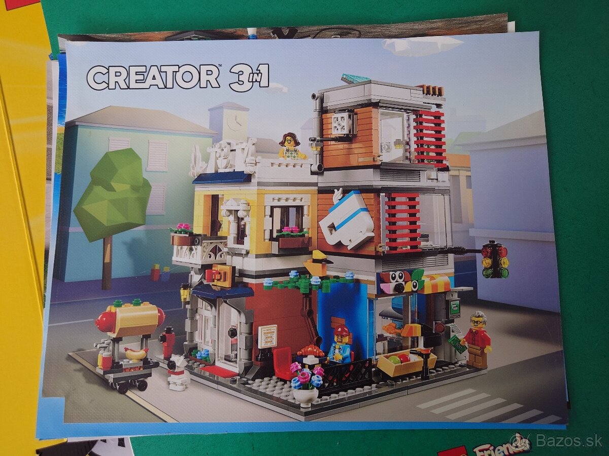 LEGO obrázky na autoplachte