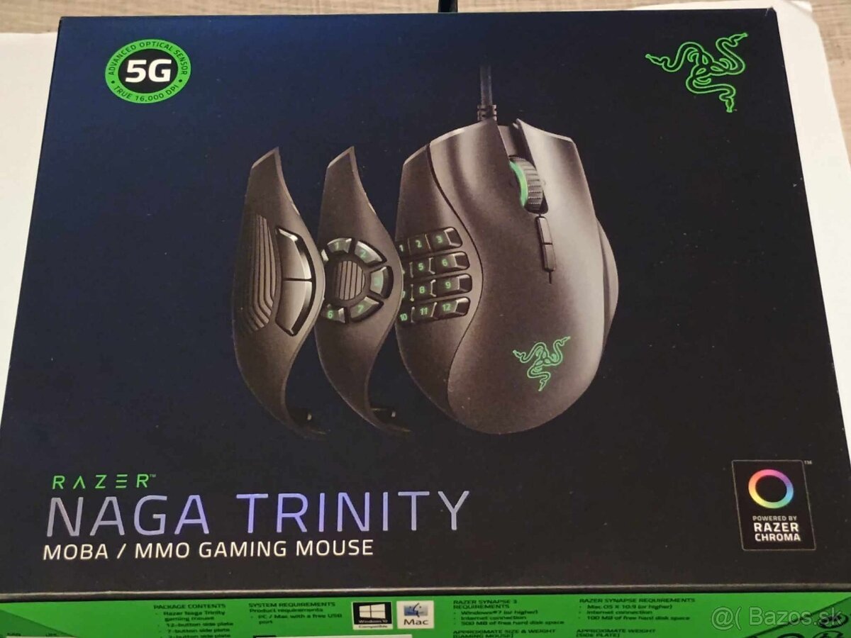 Myš Razer Naga Trinity