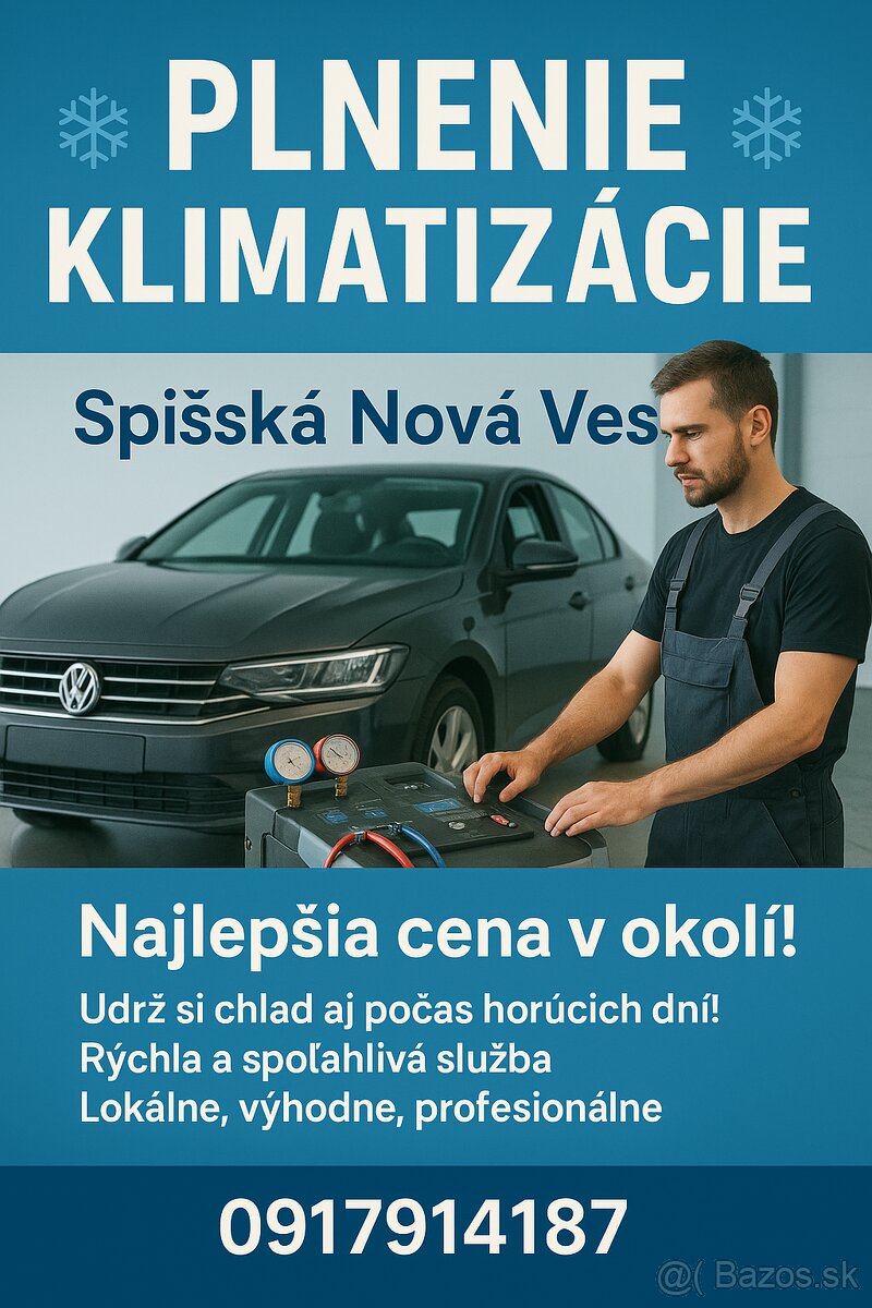PLNENIE KLIMATIZACIE SPIŠSKÁ NOVÁ VES