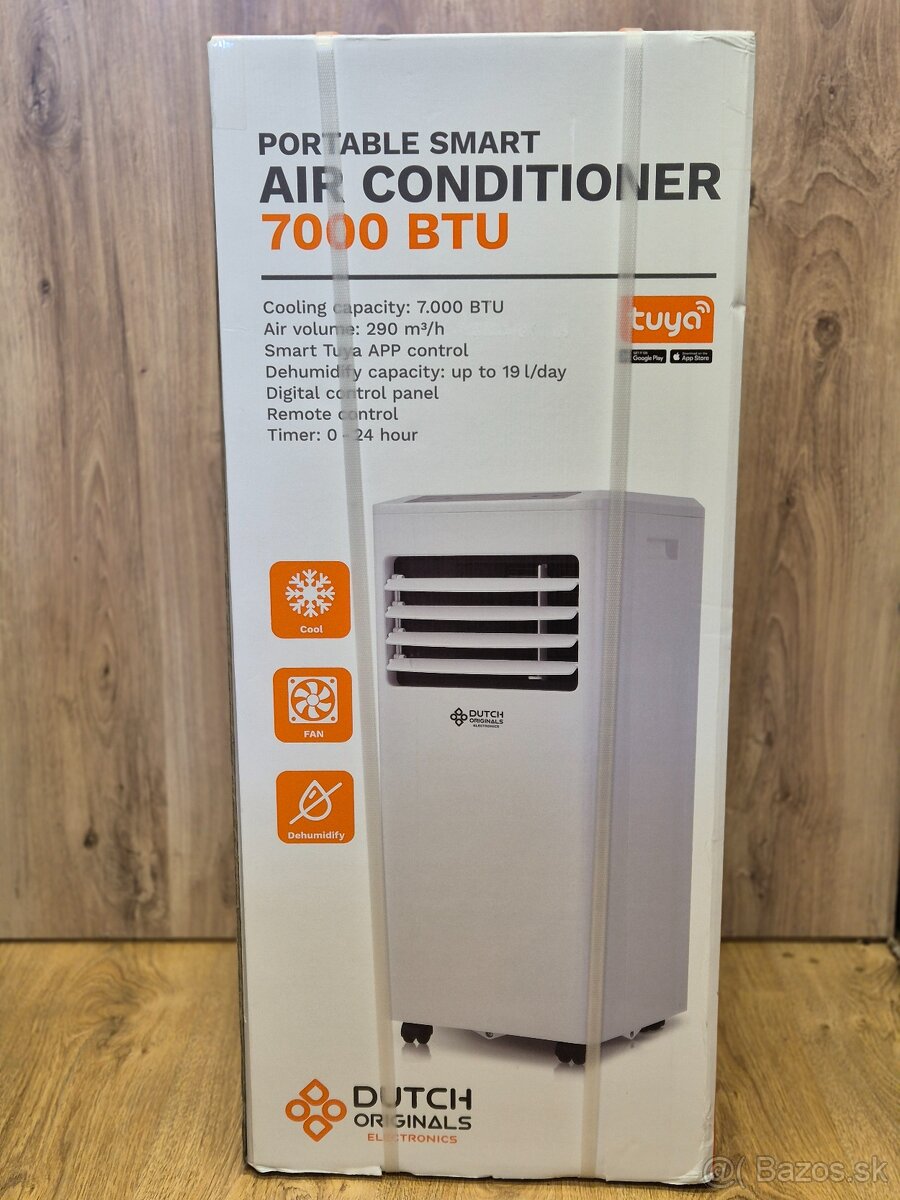 SMART mobilná klimatizácia DUTCH Originals 7000 BTU  - NOVÁ