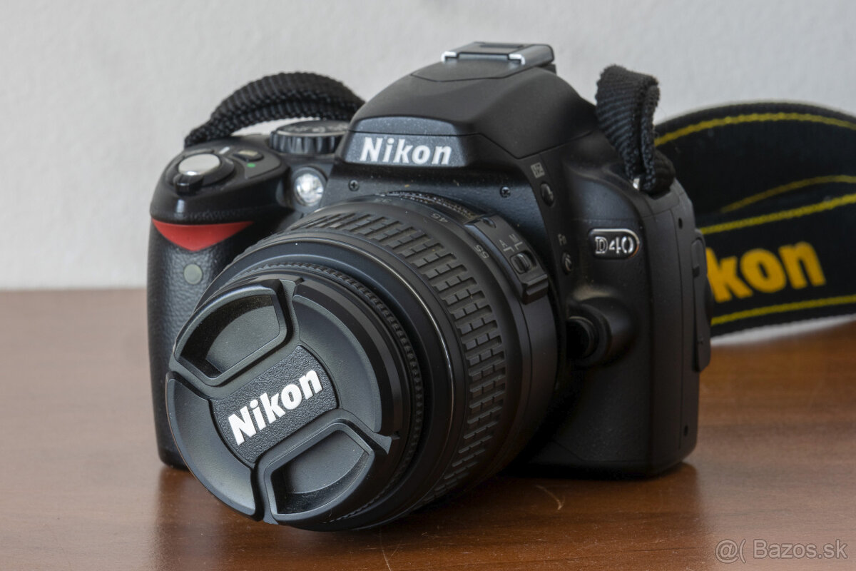 Nikon D40 + Nikkor DX AF-S 18-55mm f3.5-5.6G II ED