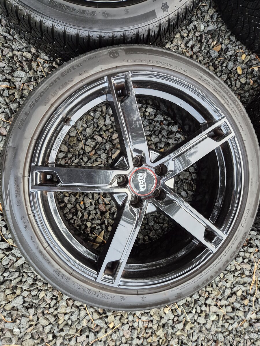 Elektrony MAM 5x100 215/45 r18