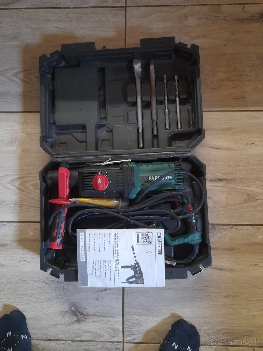 Parkside vrtacie rotacne kladivo phb 1050c3