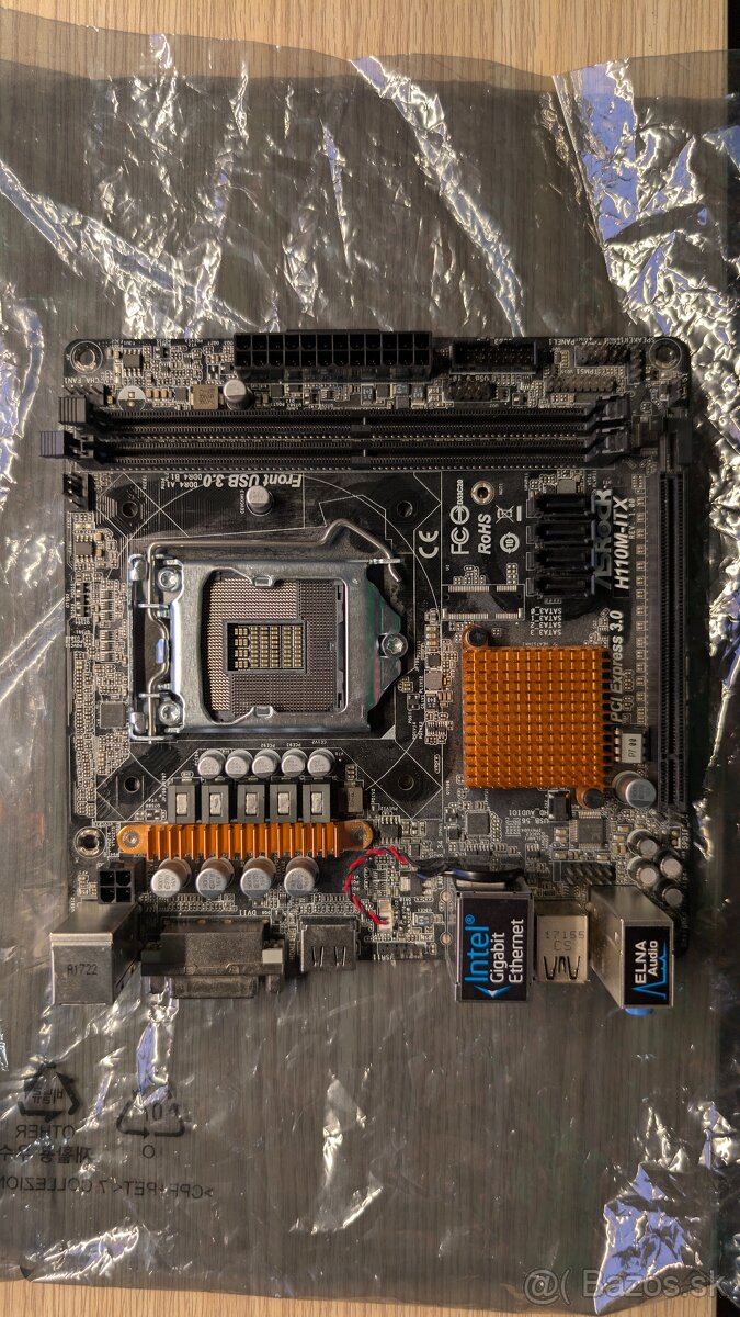 Asrock H110M-ITX doska