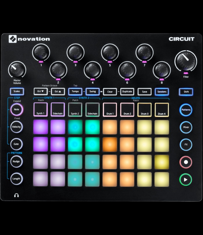 Predám Groovebox Novation Circuit
