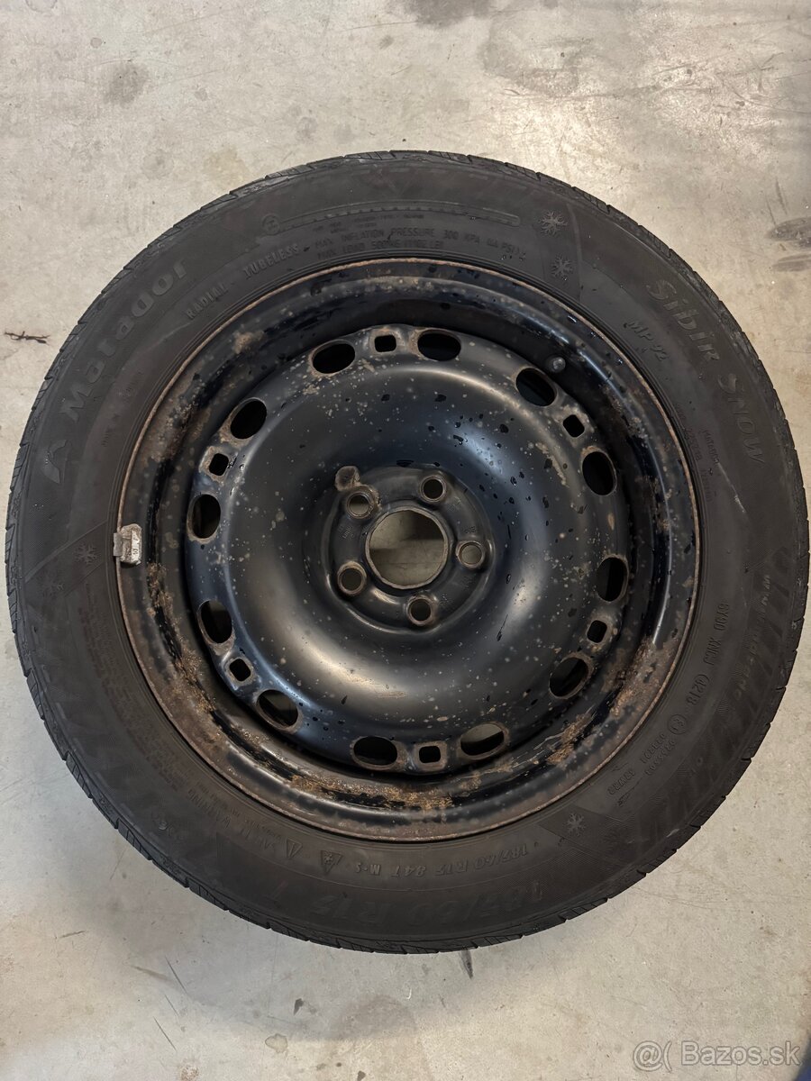 Matador pneu 185/60 R15 + plecháč