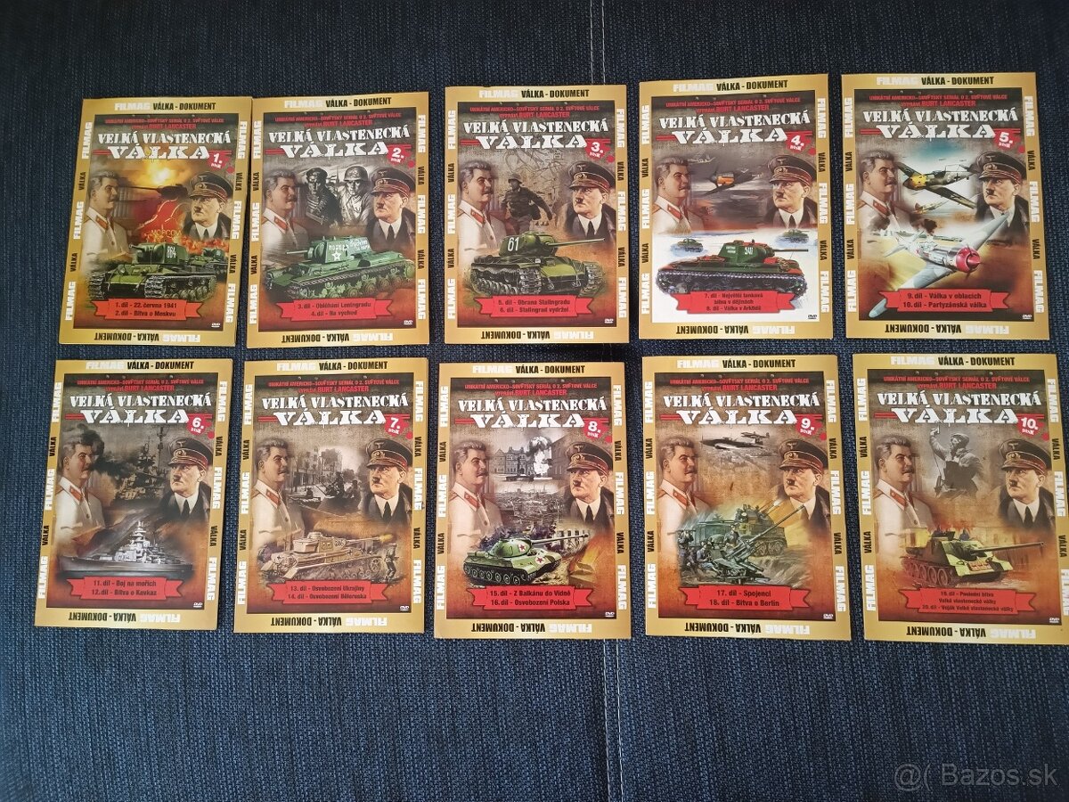Kolekcia DVD - seriál Veľká vlastenecká vojna